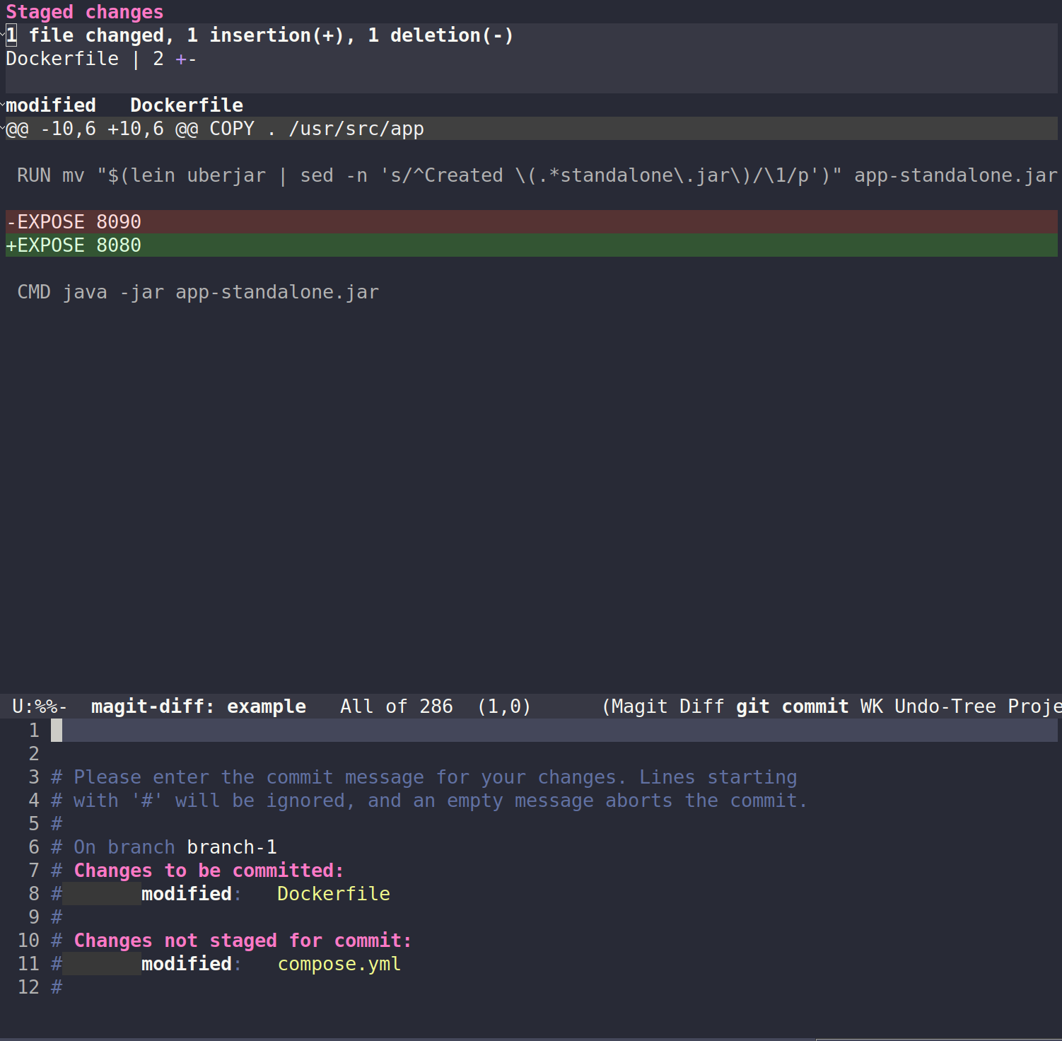 commit-screen